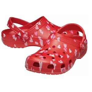 Crocs Classic Valentines Day Clogs Size 4